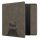 Θήκη Kwmobile για Amazon Kindle Oasis 10, Γκρι/Μαύρο, Eco Leather, KWM000014ND014C