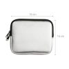 Kwmobile Universal Cover for 7 inch eBook Reader, Silver, Neoprene, KWM0000151W010C