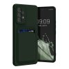 Θήκη Kwmobile για Samsung Galaxy A53 5G, Σκούρο Πράσινο, Σιλικόνη, KWM000015RR008C