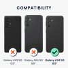 Θήκη Kwmobile για Samsung Galaxy A34 5G, Σκούρο Πράσινο, Σιλικόνη, KWM0000191B004C