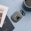 Θήκη ακουστικών Kwmobile για Xiaomi Redmi Buds 4 Pro, Γκρι/Μαύρο, Σιλικόνη, KWM0000195S002C