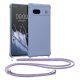 Θήκη Kwmobile με κορδόνι για Google Pixel 7a, μπλε, σιλικόνη, KWM000019YH005C