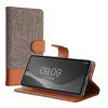 Θήκη Kwmobile για Google Pixel 7a, Γκρι/Καφέ, Textile, KWM000020HX001C