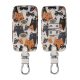 Kwmobile θήκη κλειδιού αυτοκινήτου για Renault 4 κουμπιά - Smart Key, Πολύχρωμο, Οικολογικό Δέρμα, KWM000008UA045C