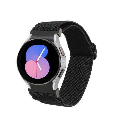 Kwmobile Strap για Samsung Galaxy Watch 5/Galaxy Watch 5 Pro/Galaxy Watch 4, Black, Nylon, KWM000024XZ001C