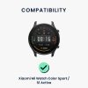 Kwmobile Strap για Xiaomi Mi Watch Color Sport/S1 Active, Μαύρο, Nylon, KWM000024YA001C