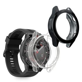   Σετ 2 Θήκες Kwmobile για Huawei GT3 SE, Μαύρο/Διαφανές, Σιλικόνη, KWM000024YG002C