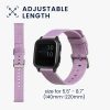 Kwmobile Strap for Garmin Venu Sq 2 Music, Purple, Textile, KWM000024YK002C
