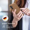 Θήκη Kwmobile για Samsung Galaxy A54 5G, Κρέμα, Σιλικόνη, KWM000018FR027C