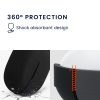 Θήκη ακουστικών Kwmobile για Anker Soundcore P3i, Μαύρο, Σιλικόνη, KWM000024YR001C