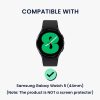 Σετ 2 θηκών Kwmobile για Samsung Galaxy Watch 5, Μαύρο/Χρυσό, Πλαστικό, KWM000024ZM001C
