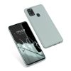 Θήκη Kwmobile για Samsung Galaxy A21s, ανοιχτό πράσινο, σιλικόνη, KWM000011GI020C