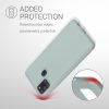 Θήκη Kwmobile για Samsung Galaxy A21s, ανοιχτό πράσινο, σιλικόνη, KWM000011GI020C