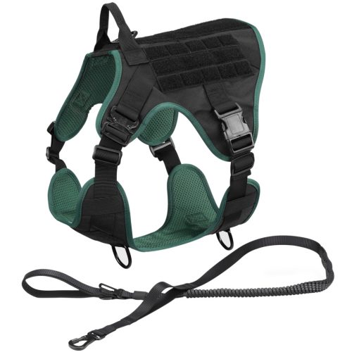 Ham tactic si vesta Navaris pentru caini, marime S, fixare sigura, NAV0000272Q001C