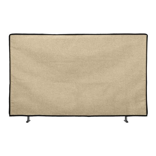 Κάλυμμα λινό Kwmobile για τηλεόραση 55 ιντσών, Μπεζ, Ύφασμα, KWM000017VD004C