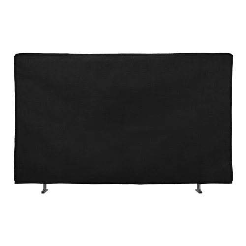Κάλυμμα λινό Kwmobile για τηλεόραση 40 ιντσών, Μαύρο, Ύφασμα, KWM0000250B001C