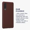 Θήκη Kwmobile για Huawei P30, Σκούρο κόκκινο, Σιλικόνη, KWM000009MG012C
