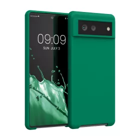   Θήκη Kwmobile για Google Pixel 6, Πράσινη, Σιλικόνη, KWM000013EZ064C