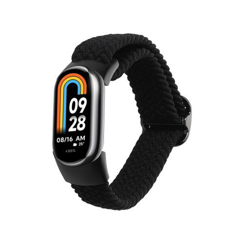 Kwmobile Strap για Xiaomi Mi Band 8, Μαύρο, Nylon, KWM0000250L001C