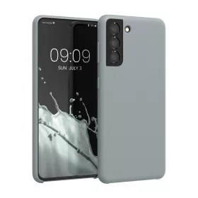   Θήκη Kwmobile για Samsung Galaxy S21, Grey, Silicone, KWM000012BT068C