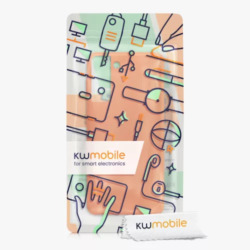 Θήκη Kwmobile για Samsung Galaxy S21, Orange, Silicone, KWM000012BT071C