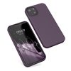 Θήκη Kwmobile για Apple iPhone 13, Dark Purple, Silicone, KWM000013OV090C