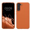 Θήκη Kwmobile για Samsung Galaxy S22 Plus, Πορτοκαλί, Σιλικόνη, KWM000014GW066C