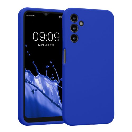 Θήκη Kwmobile για Samsung Galaxy A14 5G, Μπλε, Σιλικόνη, KWM000018GD036C
