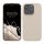 Θήκη Kwmobile για Apple iPhone 15 Pro, Κρέμα, Σιλικόνη, KWM000020CC012C