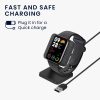 Καλώδιο τροφοδοσίας USB Kwmobile για Xiaomi Mi Band 8 Pro, Μαύρο, Πλαστικό, KWM0000251B001C