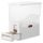 Container depozitare hrana pentru animale Navaris, 42x19x40.5 cm, plastic, NAV0000273I001C