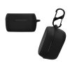 Θήκη ακουστικών Kwmobile για Jabra Elite 3/Elite 2, Μαύρο, Σιλικόνη, KWM0000251L001C