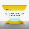 Θήκη Kwmobile για Samsung Galaxy S24 Plus, Κίτρινη, Σιλικόνη, KWM000021KX008C