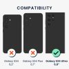 Θήκη Kwmobile για Samsung Galaxy S24 Ultra, Καφέ, Ξύλο/Σιλικόνη, KWM000021LG001C
