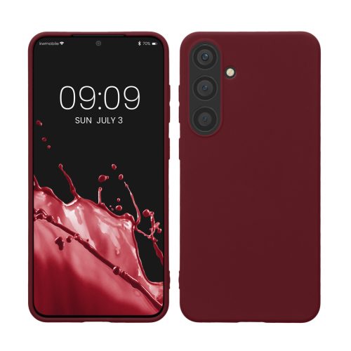 Θήκη Kwmobile για Samsung Galaxy S24 Plus, Μωβ, Σιλικόνη, KWM000021LN008C