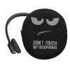 Θήκη ακουστικών Kwmobile για Logitech H390, Μαύρο/Λευκό, Neoprene, KWM0000251X001C