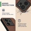 Θήκη Kwmobile για Xiaomi 13T/13T Pro, Καφέ/Μπλε, Ξύλο, KWM000020IR002C