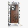 Θήκη Kwmobile για Xiaomi 13T/13T Pro, Καφέ/Μπλε, Ξύλο, KWM000020IR002C