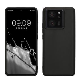  Θήκη Kwmobile για Xiaomi 13T/13T Pro, Μαύρο, Σιλικόνη, KWM000020IV001C