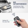 Κάλυμμα κλειδιού αυτοκινήτου Kwmobile για Skoda/Κάθισμα 3 Κουμπιά, Γκρι/Μαύρο, Σιλικόνη, KWM000009SP018C