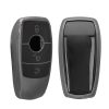Κάλυμμα κλειδιού αυτοκινήτου Kwmobile για Mercedes Benz Smart Key, Γκρι/Μαύρο, Σιλικόνη, KWM0000252R001C