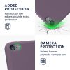 Θήκη Kwmobile για Apple iPod Touch 7th/iPod Touch 6th, Dark Purple, Silicone, KWM000010QD062C