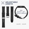 Kwmobile Strap για Huawei Watch GT 3/Watch GT 2/Watch GT, Μαύρο, Φυσικό δέρμα, KWM000013PG003C