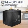 Προστατευτικό κάλυμμα Kwmobile για Philips Essential Airfryer L, Μαύρο/Λευκό, Πλαστικό, KWM000023RG002C