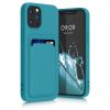 Θήκη Kwmobile για Apple iPhone 12/iPhone 12 Pro, γαλάζιο, σιλικόνη, KWM0000134D013C