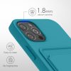 Θήκη Kwmobile για Apple iPhone 12/iPhone 12 Pro, γαλάζιο, σιλικόνη, KWM0000134D013C