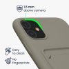 Θήκη Kwmobile για Apple iPhone 11, Γκρι, Σιλικόνη, KWM0000134F016C