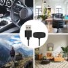 Καλώδιο φόρτισης Kwmobile USB για Amazfit Bip 3/Bip 3 Pro/GTS 4 Mini, Μαύρο, Πλαστικό, KWM0000253K001C