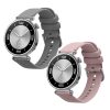 Σετ 2 ιμάντες Kwmobile για Huawei Watch GT 4 (41mm), Γκρι/Ροζ, Σιλικόνη, KWM0000254B002C