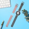 Σετ 2 ιμάντες Kwmobile για Huawei Watch GT 4 (41mm), Γκρι/Ροζ, Σιλικόνη, KWM0000254B002C